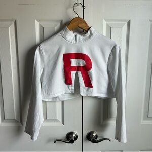 Team Rocket Jesse crop top